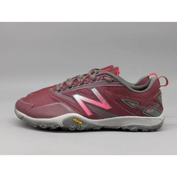 New Balance Minumus WO80RP2 Women’s Multi Sport Shoes Burgundy Gray Size 7.5 - Picture 3 of 10